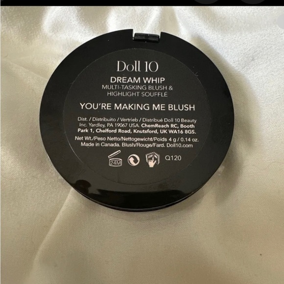NEW Doll 10 Dream Whip Blush/highlight Color You're Making Me Blush - Picture 4 of 4